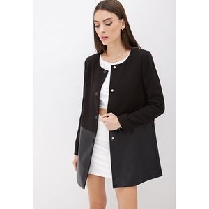 F21 Sleek Leather Jacket